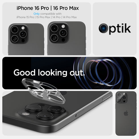 Spigen iPhone 16 Series Optik Pro EZ Fit Lens Protector